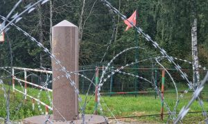 Triplice confine con falce e martello. Dimenticanza?